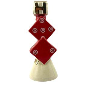 Vintage 1968 Ezra Brooks Reno Harolds Club Dice Porcelain Whiskey Decanter